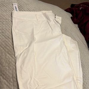 Old navy pixies pants size 16 white
